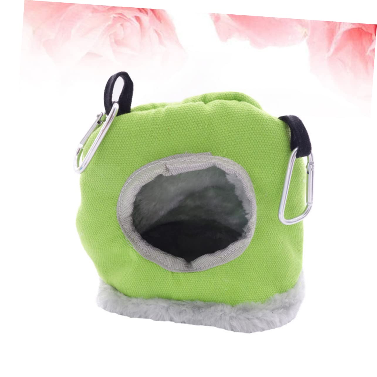 Beavorty 3 Piezas Cama De Ardilla Jaulas para Pajaros Periquitos Invierno Pájaro Cacatúa Hámster Columpio Juguete Jaula De Pájaros Loro Cabaña Perico Cama De Pájaro Tienda Hamaca Ardilla