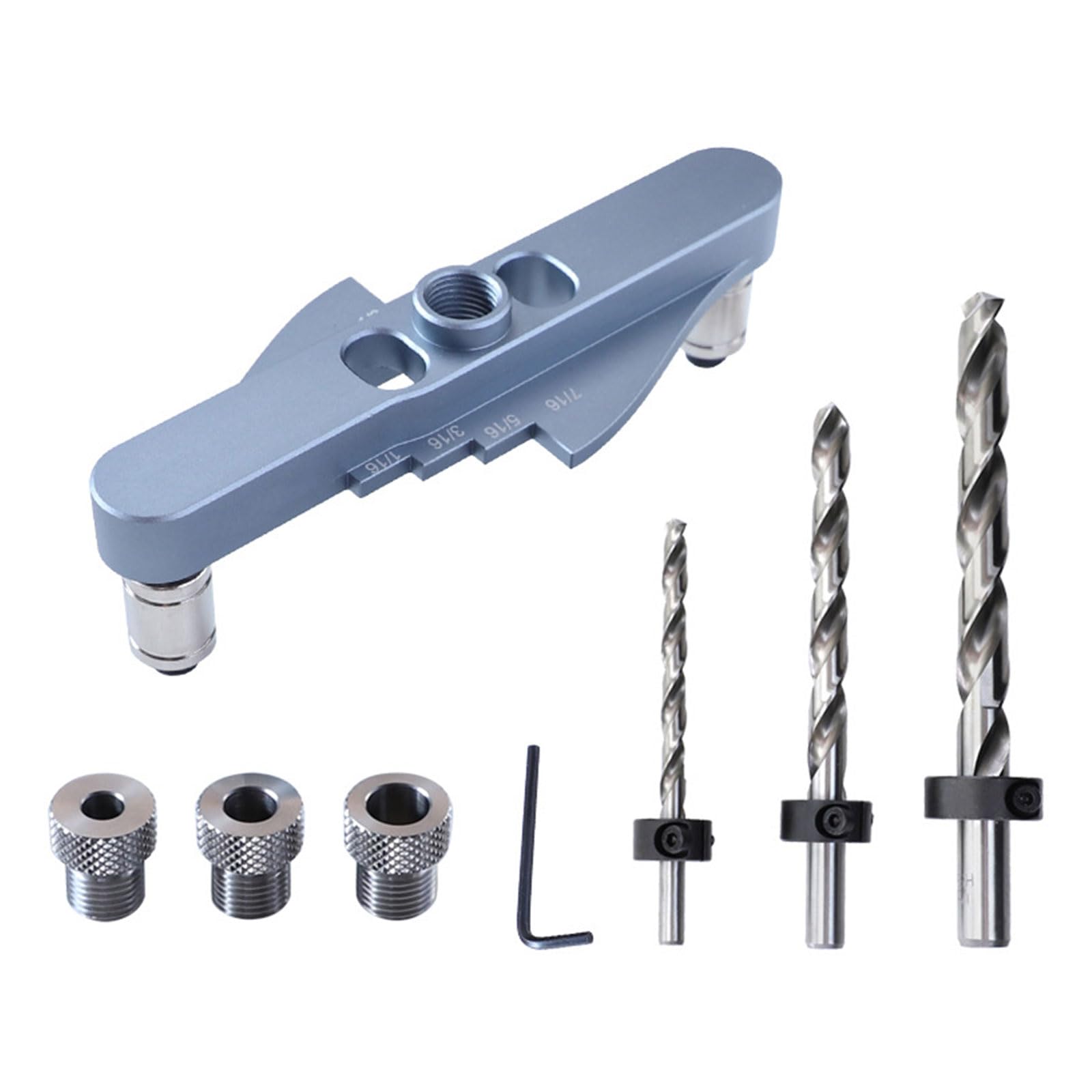 Hole Locator Woodworking Doweling Jig Kits Self-Centering Dowel Device Drill Guide Puncher Locator for Woodworking Woodwork Dowel Drilling Guide