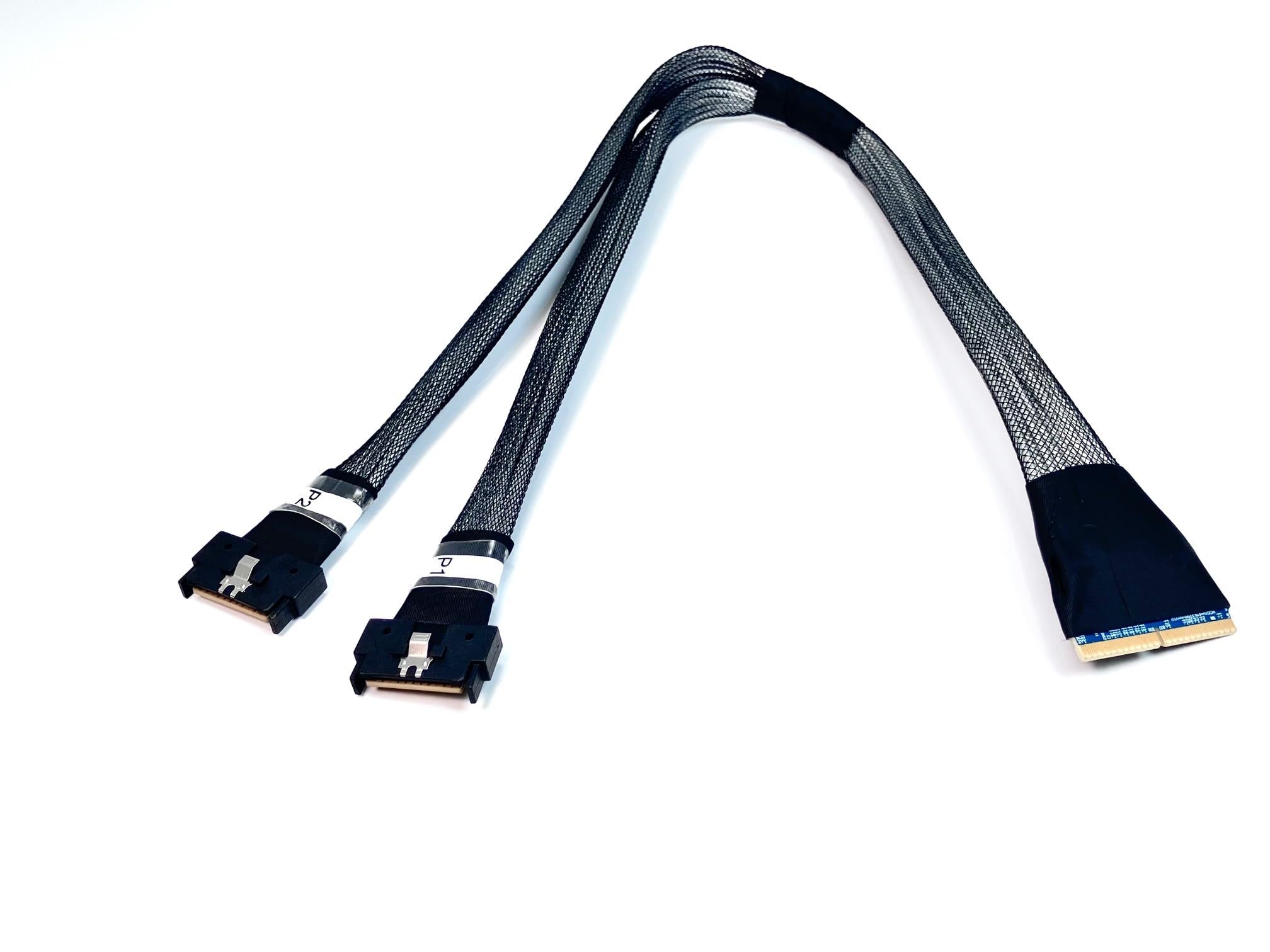 Amazon.com: Micro SATA Cables MCIO x16 (148) to Two x8 (74pin