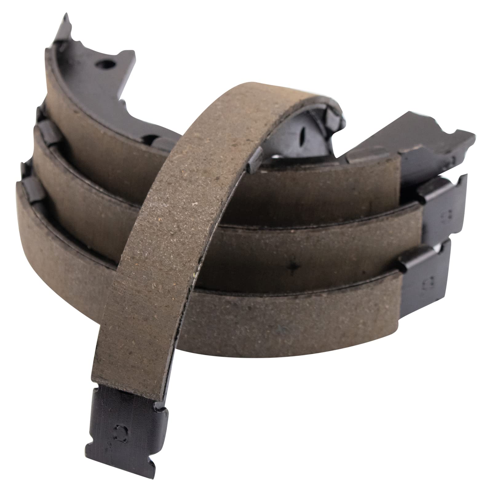 TRQ Rear Parking Brake Shoe Set