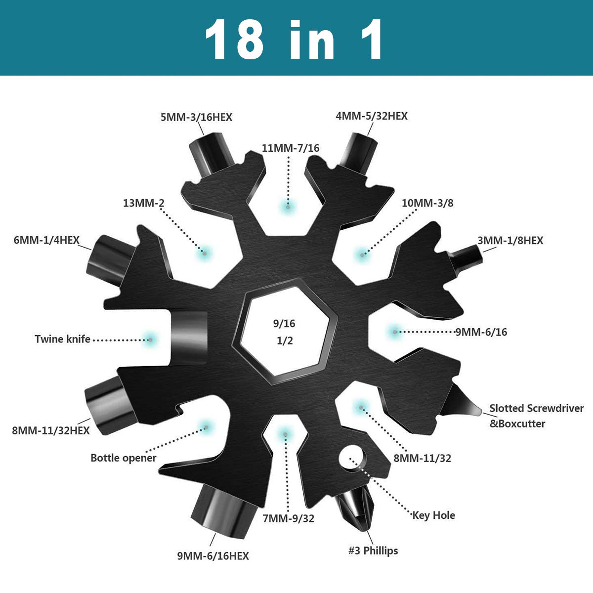 Cadeaux De Noël Pour Hommes, Cadeaux Pour Papa, Outil Multifonction, 1