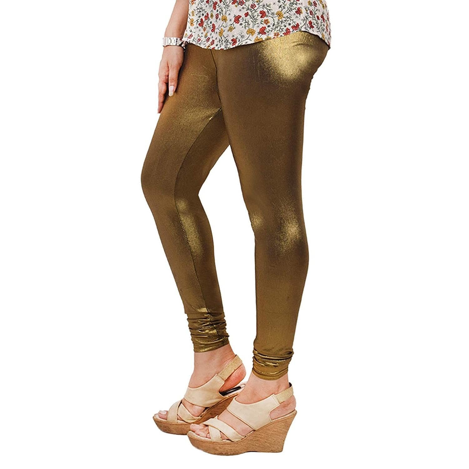 mixfit Women's Super Stretchable Trendy Stylish & Premium Skinny Fit Chudidar Shimar Legging-picture-29