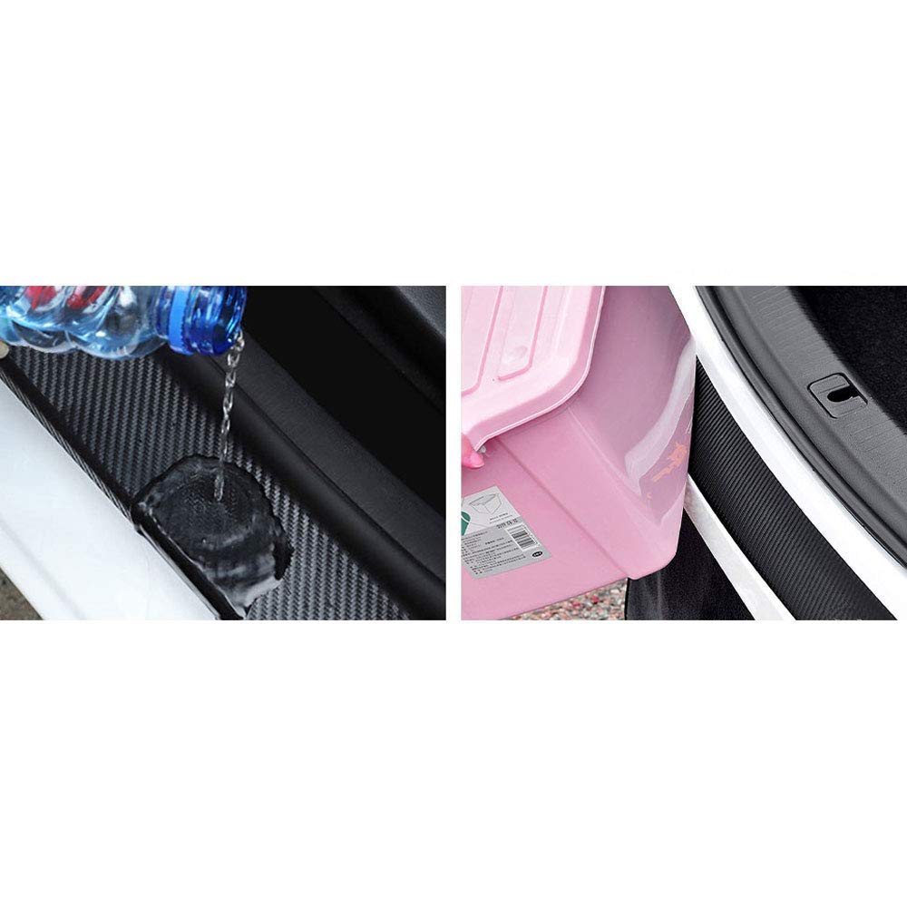 Protection Seuil Arrière Mini Countryman F60 - Inox Noir-Chromé - 2016-2020