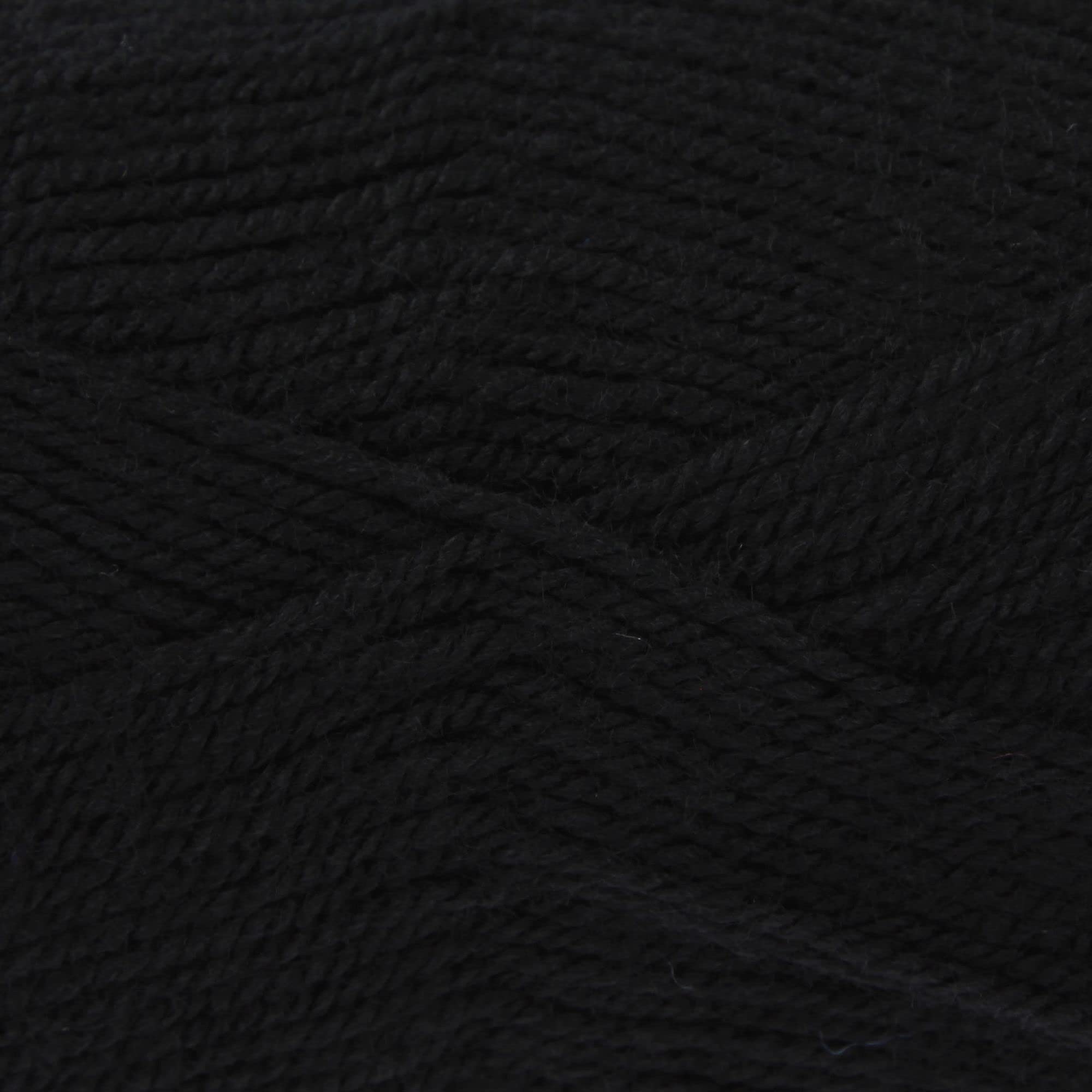 King Cole Dollymix DK Yarn | 25g Ball | Premium Acrylic Double Knitting Wool for Toy Making, Amigurumi and Colourful Crafts (48 Black)