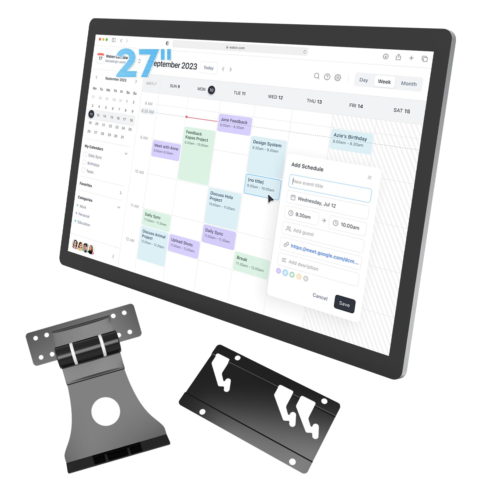Volunna: Touchscreen Digital Calendar