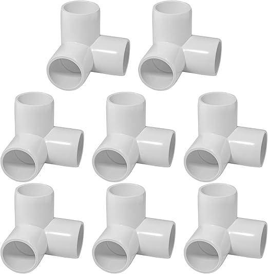 Amazon.com: Waziaqoc 3-Way PVC Fittings, 3/4