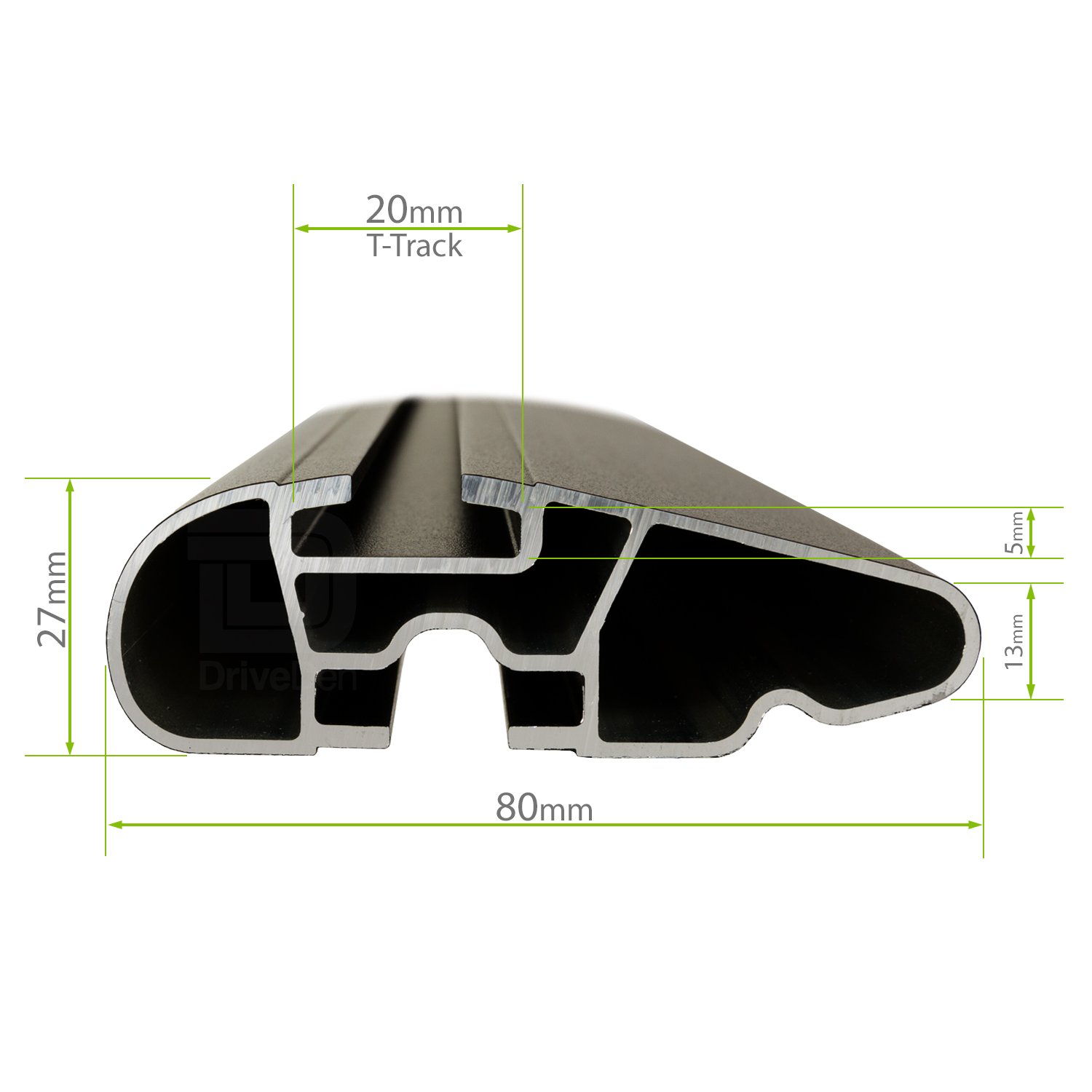 Farad Barre Portatutto Aerodynamic Black Per Alfa Romeo Tonale (2022+) - Tetto Standard - 5
