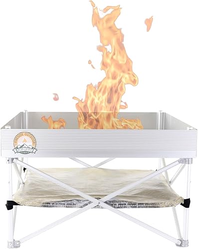 Campfire Defender Protect Preserve PopUp Pit Heat Shield - Pieza de repuesto (versión de 24 pulgadas)