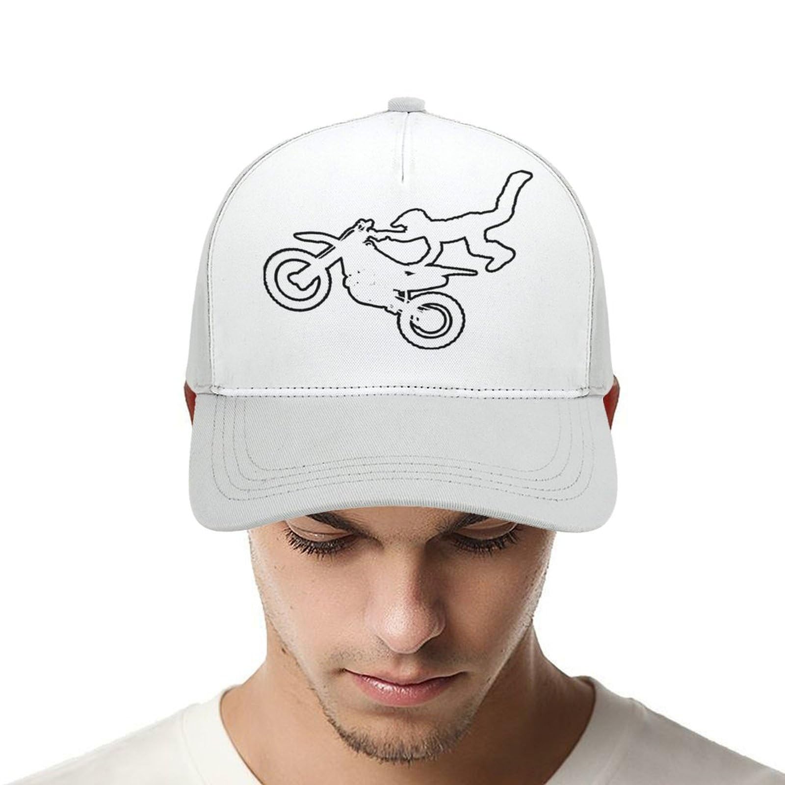Amazon.co.jp: バイク モトクロス バイク 野球帽 調節可能