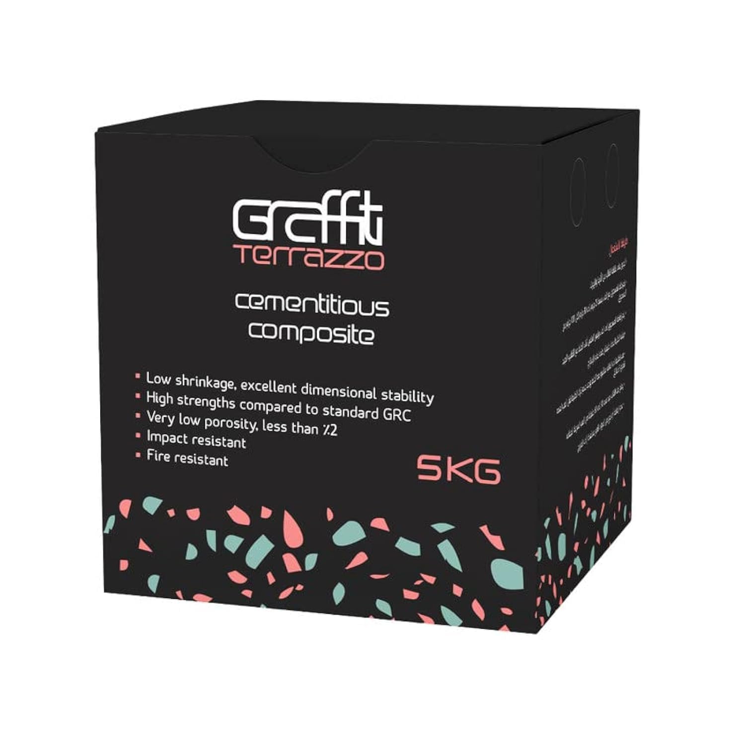 Graffiti Terrazzo Cementitious Composite (5 KG)