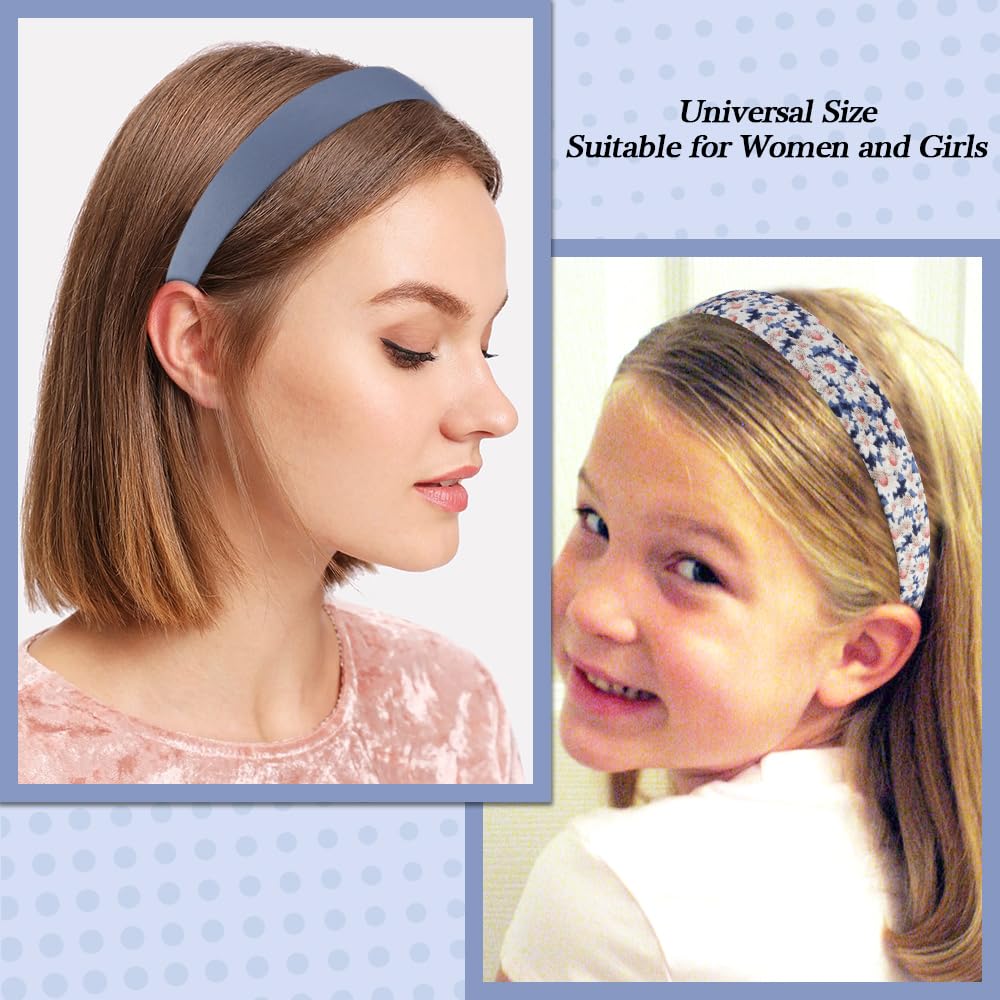 Amazon.com : AHONEY 7 Pack Headbands for Girls Women  display picture 2