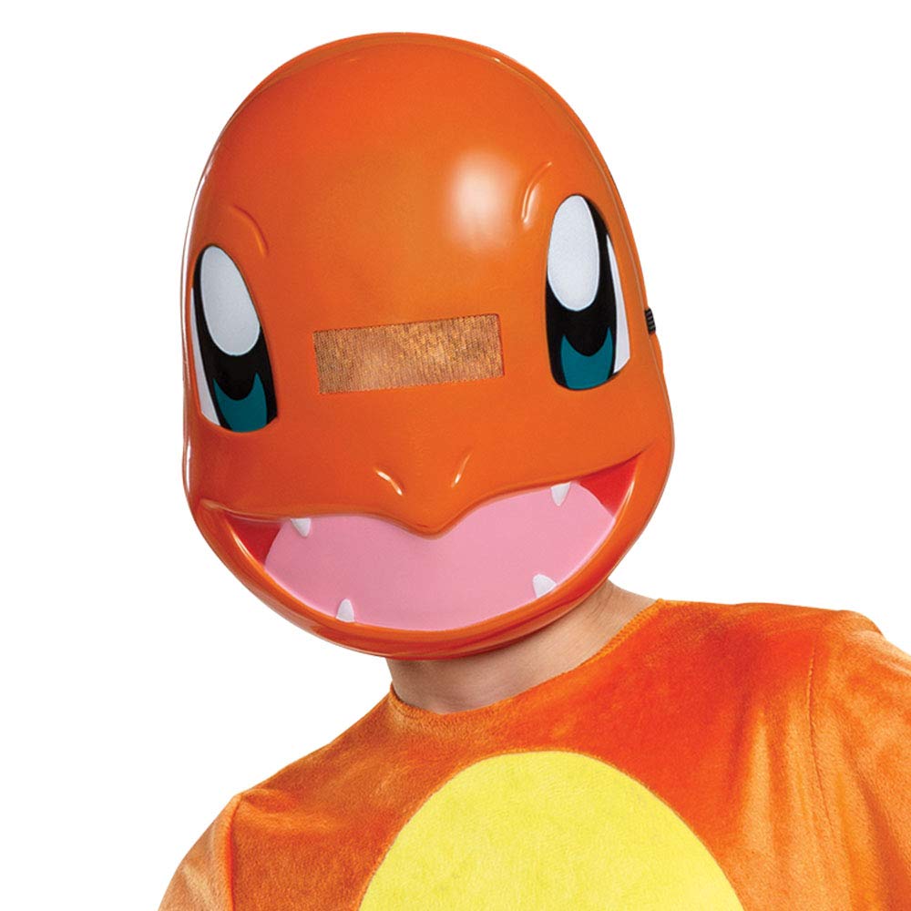 Disguise Pokemon Charmander Kids Costume, Children's Classic Character Outfit, Child Size Medium (7-8)