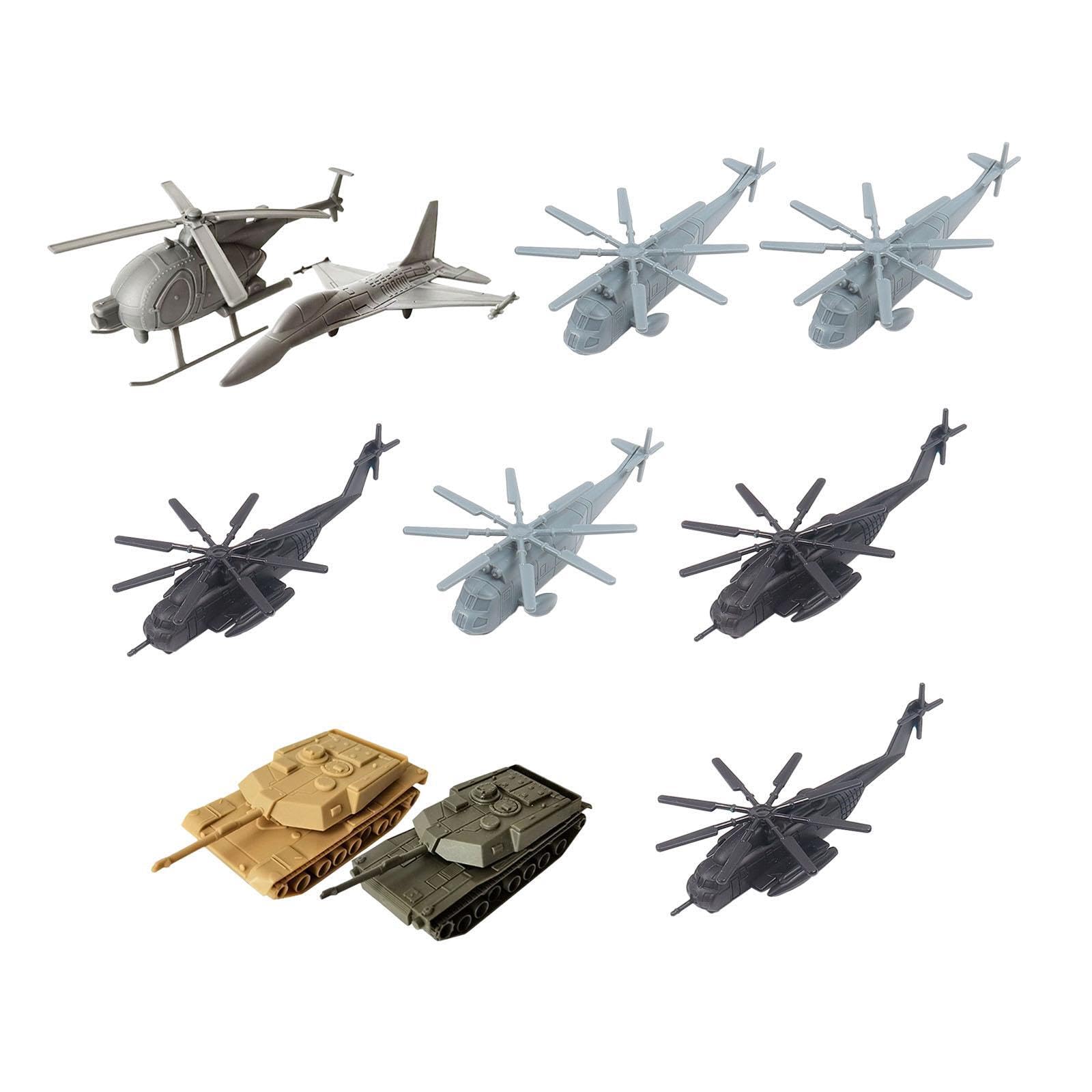 KIXZSAZ Collection Planes Airplane Kids Play Vehicle Set is Designed to Imagination with Model Toy Aircraft and Tank Toys Available for Purchase Simulation