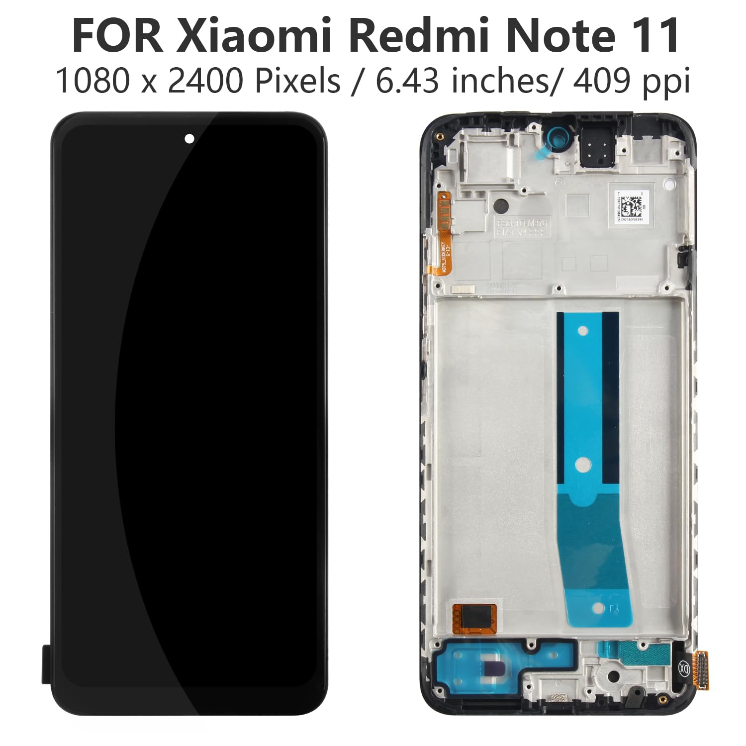 Amazon.com: for Xiaomi Redmi Note 11 LCD Screen Replacement with Amazon.com: for Xiaomi Redmi Note 11 LCD Screen Replacement with