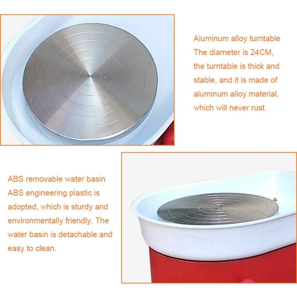 Desktop Pottery Machine Household Pottery Clay Machine Children's Primary Electric Pottery Wheel Ceramic Machine Silent