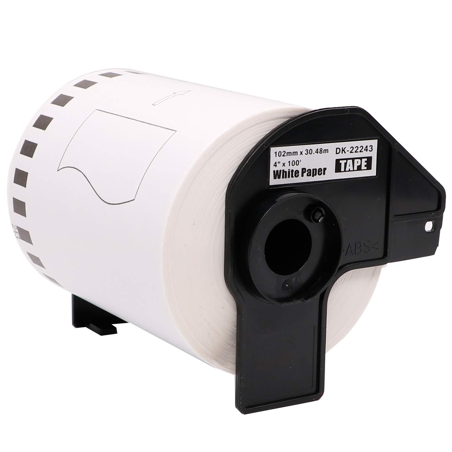 SKY DK-22243 Continuous Length Paper Tape 102mm x 30.48m for Label Printer QL-1050, QL-1050N, QL-1060N, QL-1100 and QL-1110NWB
