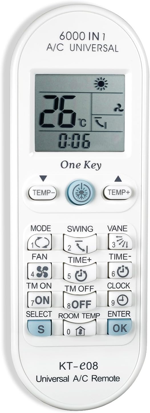 KT-E08 air conditioner remote