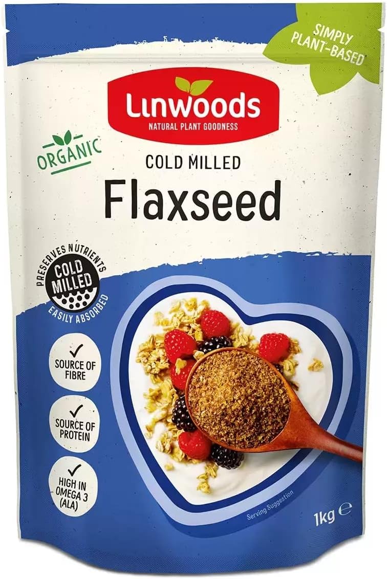 Linwoods Cold Milled Flaxseed Bag Gluten Free Organic High Protein