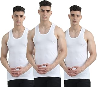 anand ISI Export White Color Sleeveless Vest [ Pack of 3 ]-picture-39