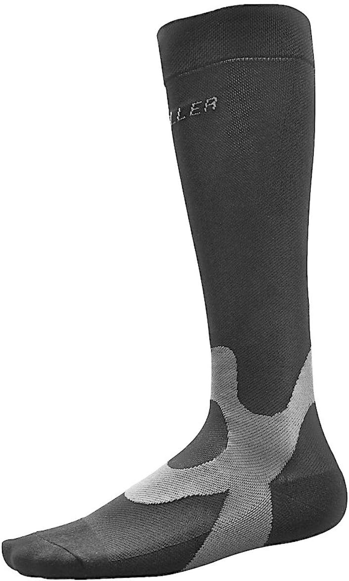 Mueller Black Graduated Compression Recovery Socks - 1 Pair (XXL)