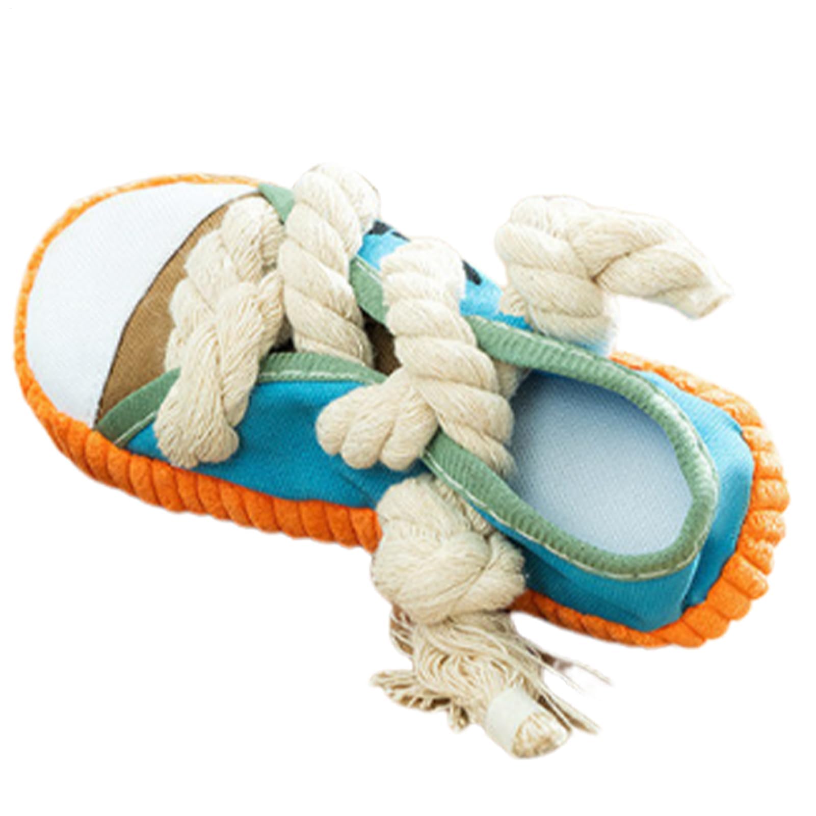 Juguetes de cuerda para perros, mordedor interactivo con forma de zapato, juguete masticable para mascotas para entrenamiento y recompensas para razas pequeñas, medianas y grandes, en interiores y