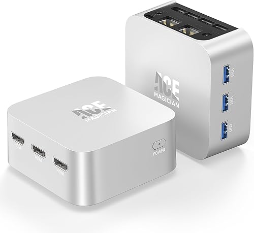 Mini PC Windows 11 Pro Intel nuevo procesador 11 N5105 4C4T hasta 29Ghz 12G DDR4 256G M2 SSD Mini computadora de escritorio 4K triple pantalla Dual