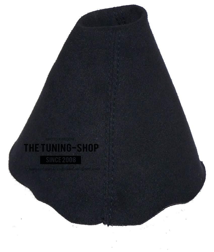 Shift Boot Custom Made Shift Boot Black Genuine Suede with Black Stitching