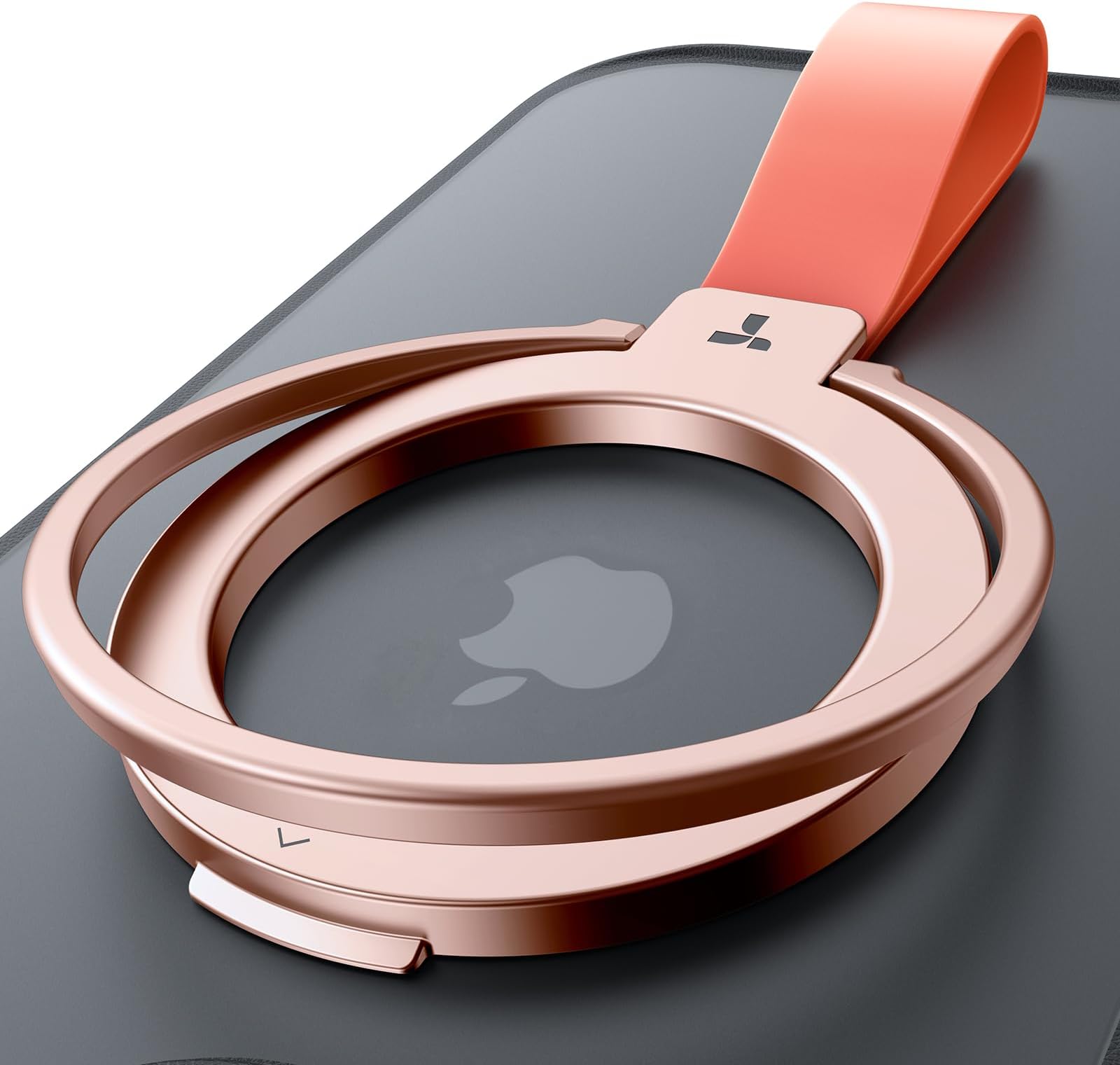 TORRAS 2025 Upgrade (Gen 5.0) Magnetic Phone Grip Holder Kickstand, Compatible with PopSockets MagSafe Ring Removable, for iPhone 16,15, 14, 13 12 11 Pro/Max, Samsung Google (Rose Gold), Ostand Ring