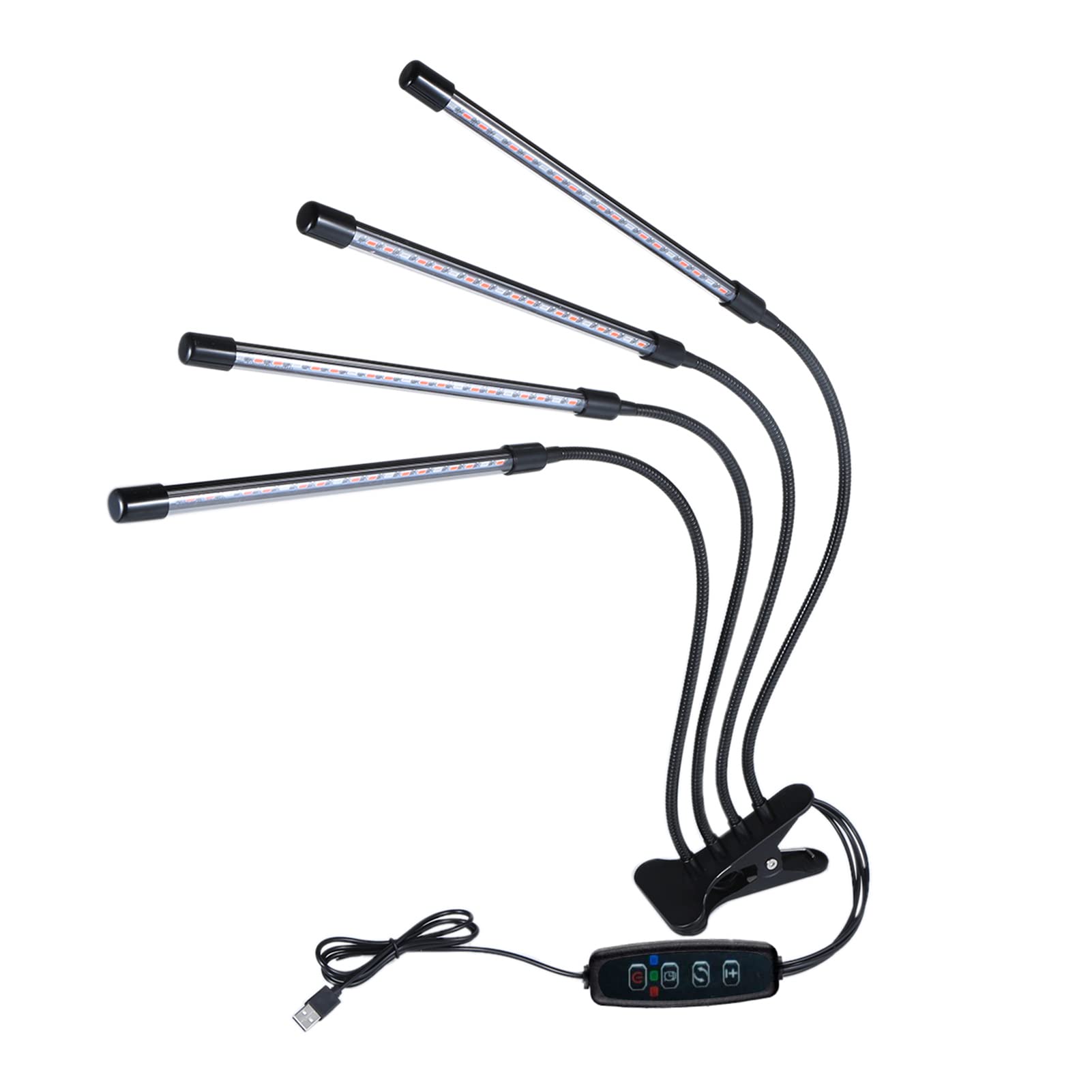 Buy D C 5 V 32 W 4 Head Growth Growing Clip Clamp Lamp Flora Light USB