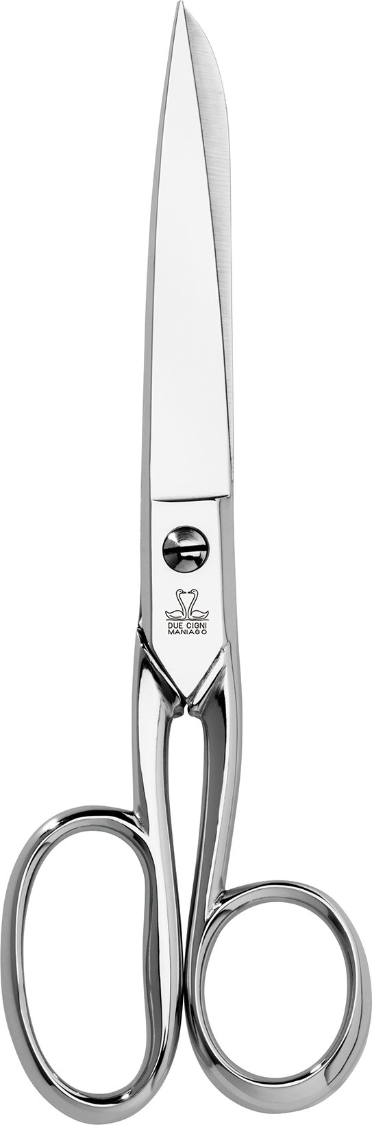 Aufgrund CIGNI Haushalt Schere Nickel plattiert Stahl, 18 cm, Silber