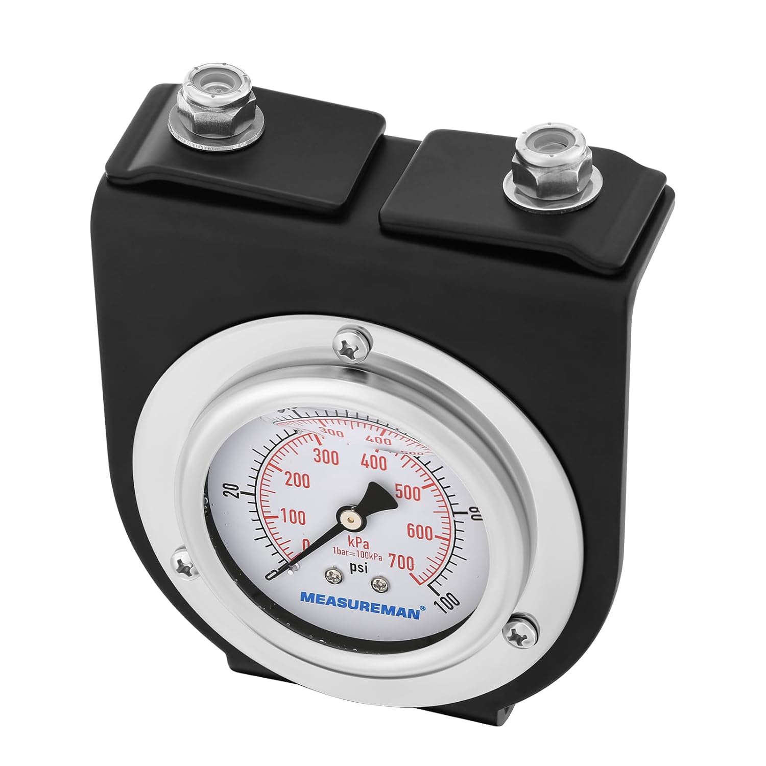 MEASUREMAN Air Pressure Gauge Kit for Semi Truck Trailer Suspension, Onboard Load Scales