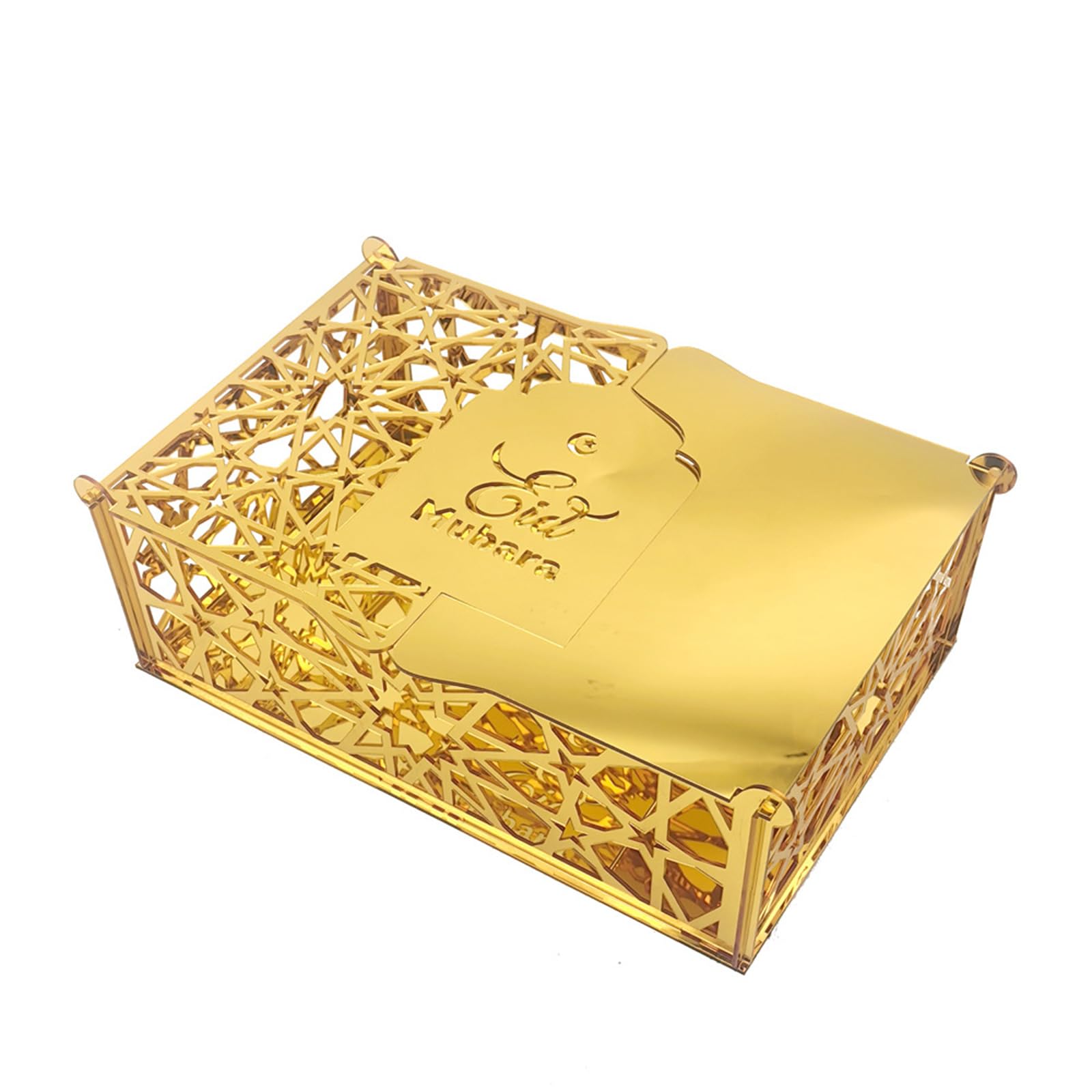 Tsophreniq Multiple Compartment Eid Candy Storage Solution Decorative Candy Organiser for Home and Party Use Ramadans Decoration Home Decoration for Eid