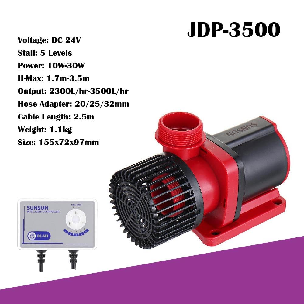 SUNSUN JDP-3500 直流可変水ポンプ 本体 SUNSUN JDP-3500 DC Frequency