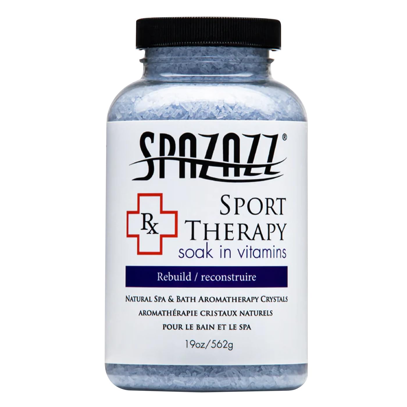 Spazazz aromathérapie Spa et Cristaux de Bain Thérapeutique – (Lot DE 2) 19 oz.
