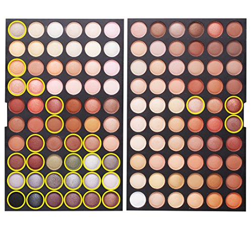 120 Colors Earth-tone Matte Eyeshadow Palette Make up Set Kit - Ideal Eye... - Image 4