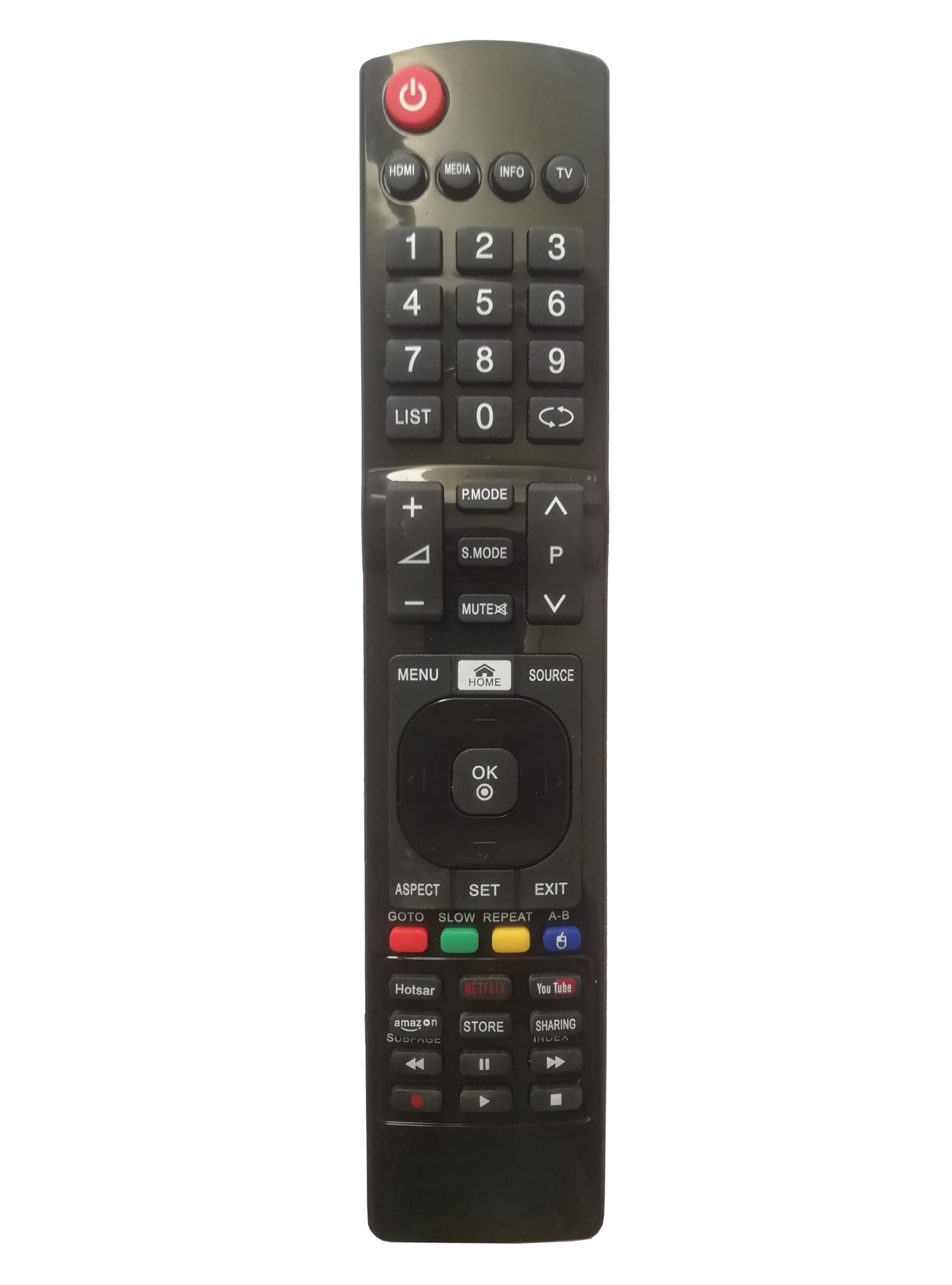 LipiWorld® LED Smart TV Remote Control (Without Voice Function) Compatible for PHX Tv Remote (B0CPXQT4K7) Amazon Price History, Amazon Price Tracker
