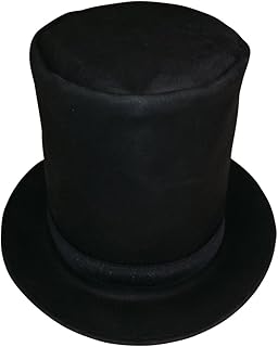 Tall Leather Abraham Lincoln Stovepipe High Top Hat