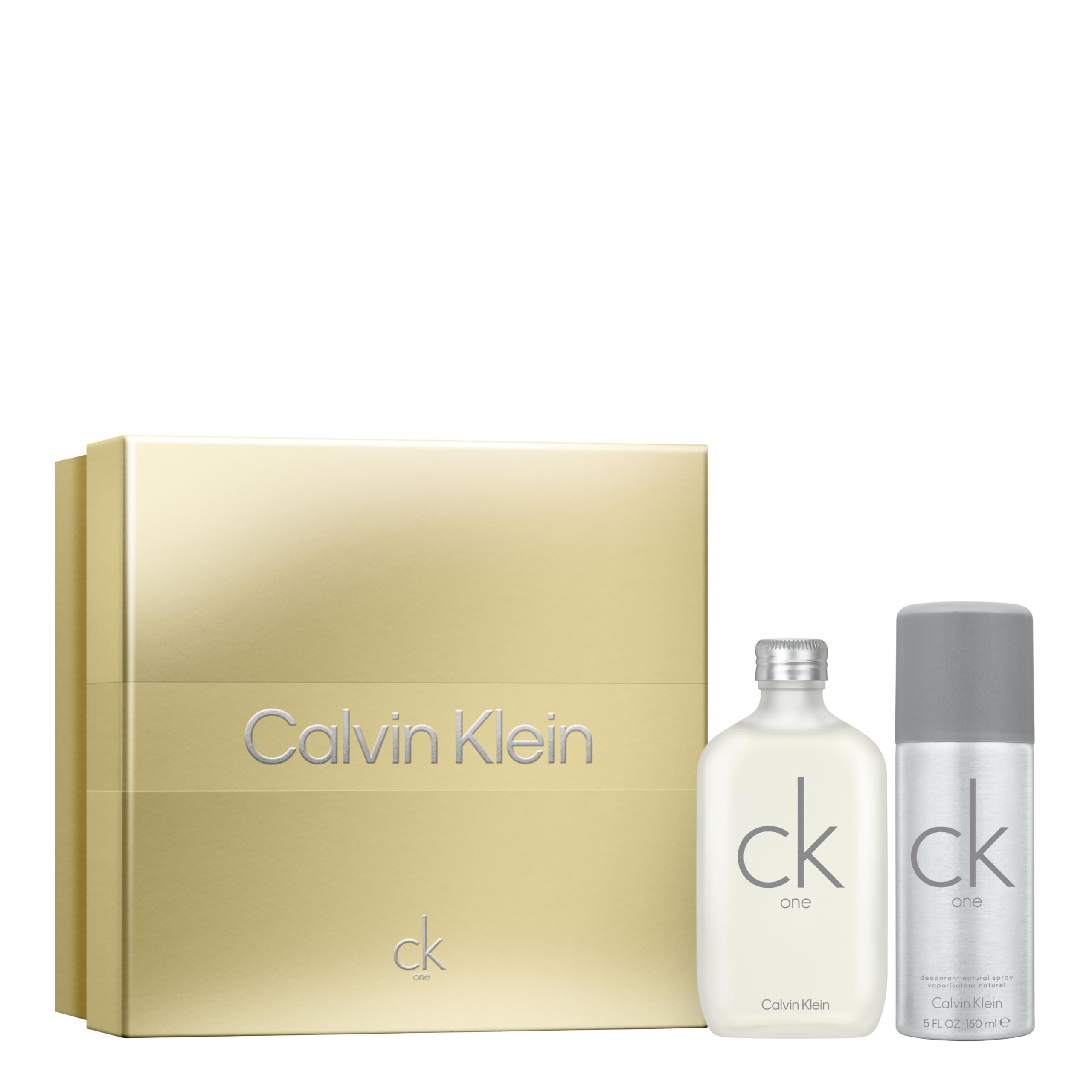Cofre de regalo dúo Calvin Klein CK One Eau de Toilette y desodorante unisex