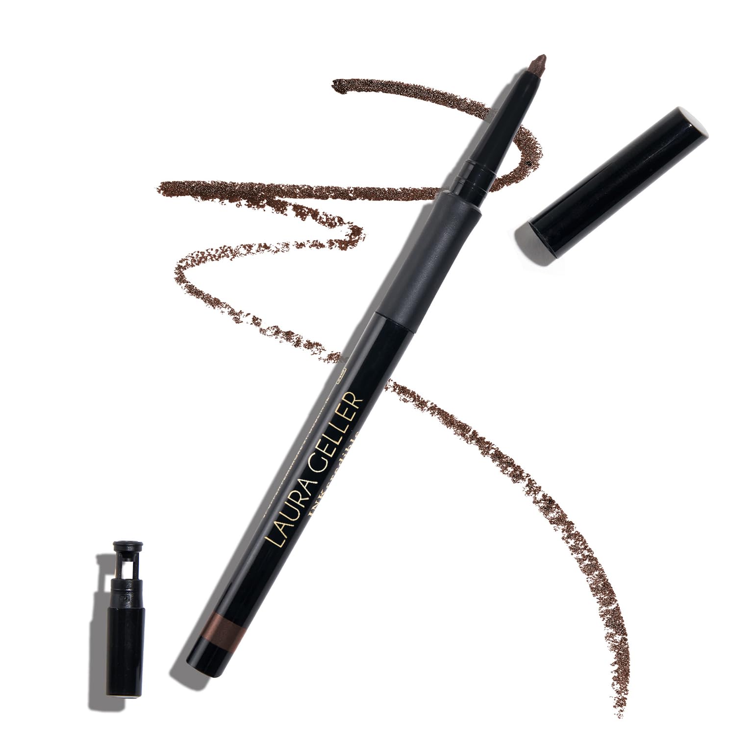 LAURA GELLER NEW YORK INKcredible Gel Eyeliner - Brown Eyed Girl - Waterproof Smudge-proof Eyeliner Pencil - Built