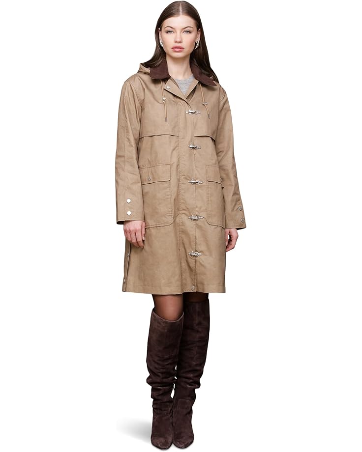 Avec Les Filles Rain Anorak With Detachable Hood - Main View