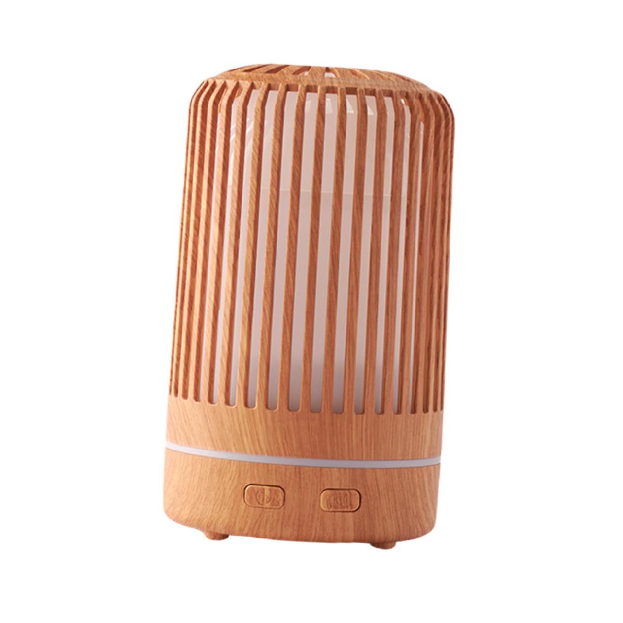 Diffuseur d'aromathérapie 130ml humidificateur USB maison motif bois pour bien-être intérieur