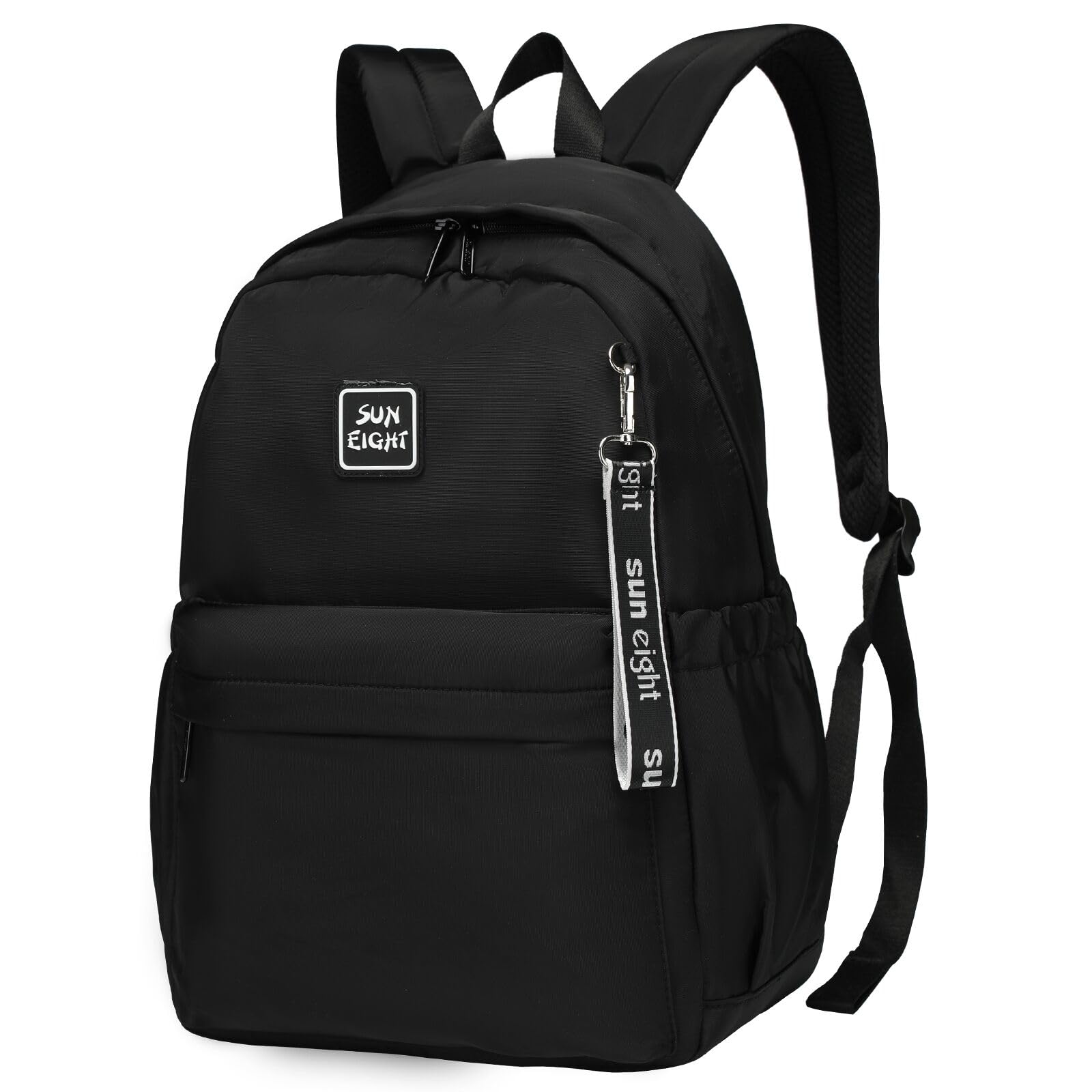 ACNCN Teen Girls Casual Backpack College Daypack Women Daily Travel Laptop Bag Sports backpack, Boys School Backpack(Black)
