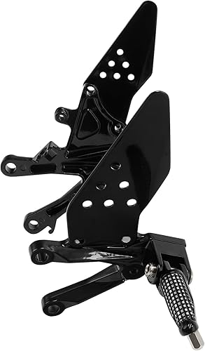 Miniatura 8 de TCT-MOTORPARTS Soporte para reposapiés delantero negro para KAWASAKI ZX10R ZX 10R 2006-2010 2007