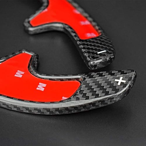 Miniatura 6 de AIRSPEED Palas de volante de automóvil de fibra de carbono para palanca de cambios extendida, accesorios para Porsche 911992 2020-2023, Taycan