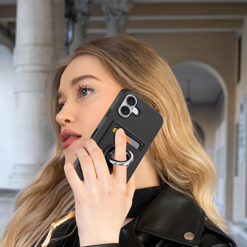 Amazon.co.jp: Sitikai For iPhone 16 Plus ケース リング付き