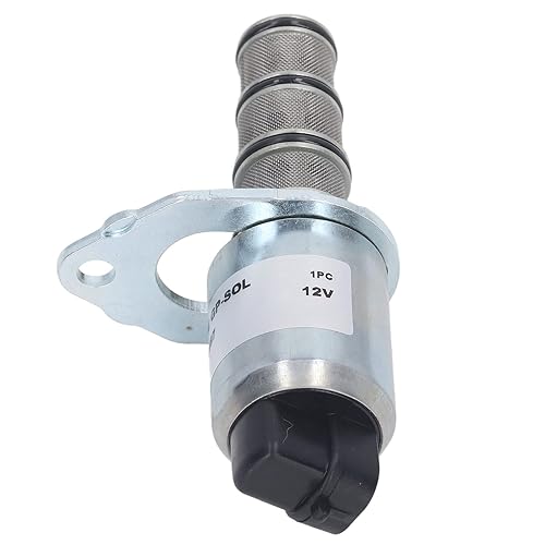 Miniatura 4 de Reemplazo hidráulico de la válvula electromagnética, válvula solenoide ahorro de energía para los cargadores 12V AT310587 de la retroexcavadora