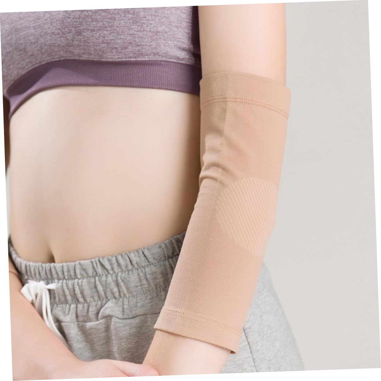 ERINGOGO 1 Pair Elbow Guard Silicone Protection Sports Elbow Guard Sports Elbow Sleeve Outdoor Elbow Protector Elastic Fitness Elbow Brace Basketball Elbow Sleeve Elbow Support Nylon