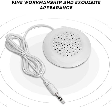 Socobeta Portable Speaker New DIY Pillow Speaker 3.5mm Mini Stereo Speaker for MP3 Phone Portable CD