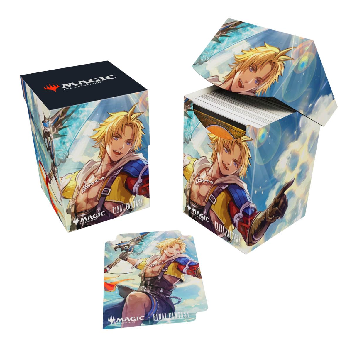 Amazon.com: Ultra Pro - Final Fantasy x Universes Beyond Tidus (Commander)  100+ Deck Box for Magic: The Gathering