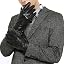 Black (touchscreen/lambskin/cashmere)